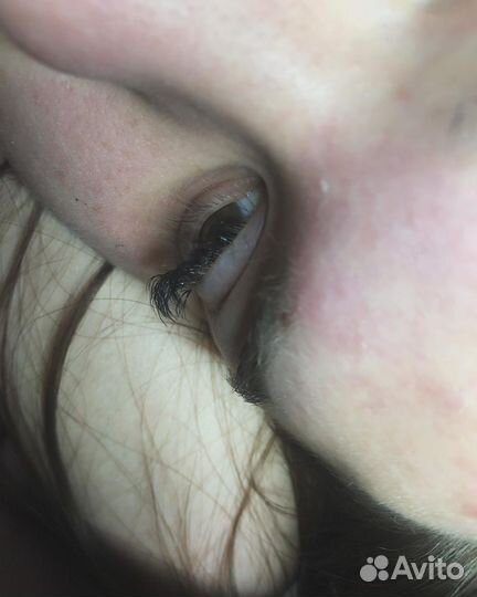 Наращивание ресниц модель