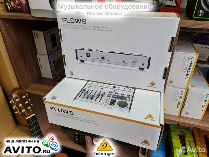 Цифровой микшерный пульт Behringer Flow 8 Новый