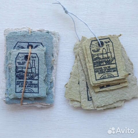 Бирки Дисплеи ручной работы бумага ручного литья