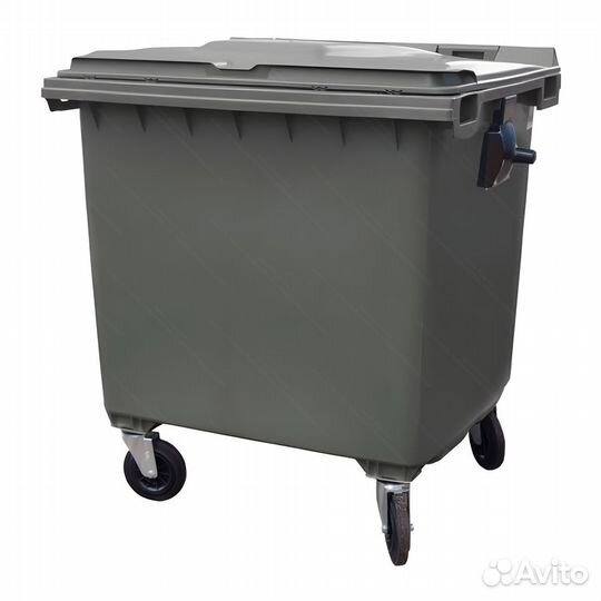 Бак пластиковый мусорный 1100л К8258