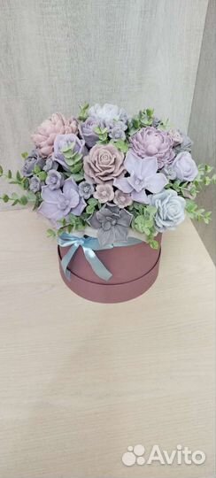 Букет цветов из мыла