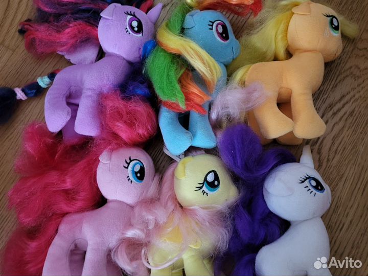 My little pony мягкие игрушки пони