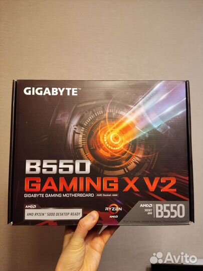 Gigabyte B550 gaming X V2 (Новая)