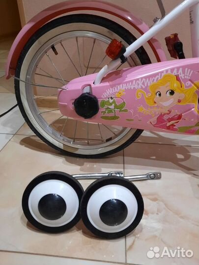 Велосипед для девочки btwin 16
