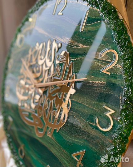 Часы из эпоксидной смолы