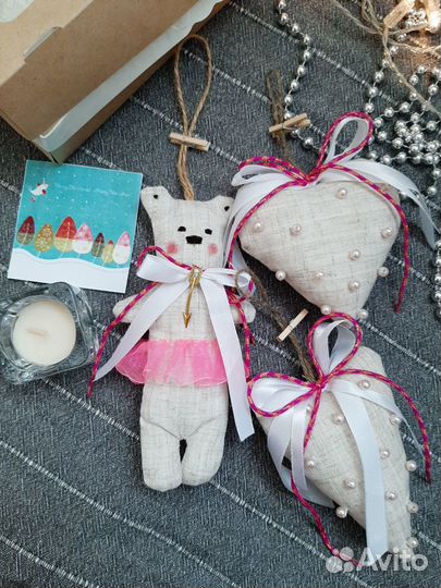 Новогодние игрушки ручной работы