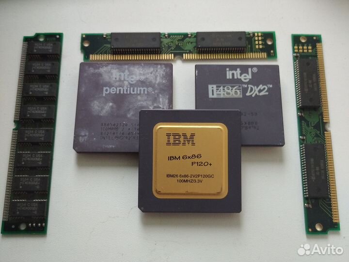 Ретро процессоры intel