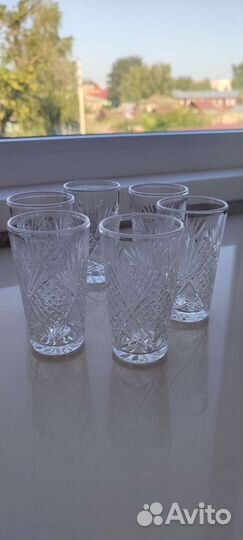 Хрустальные стопки