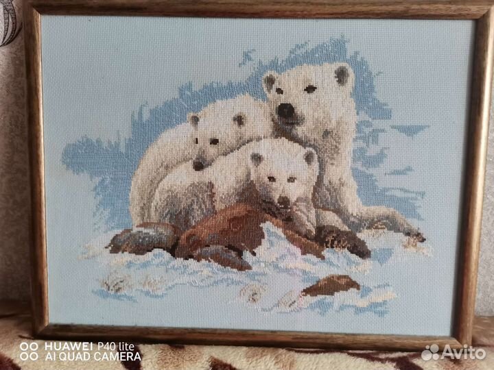 Картина, вышивка крестом