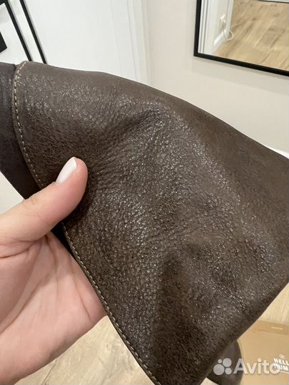 Сапоги женские демисезонные замша 37 размер