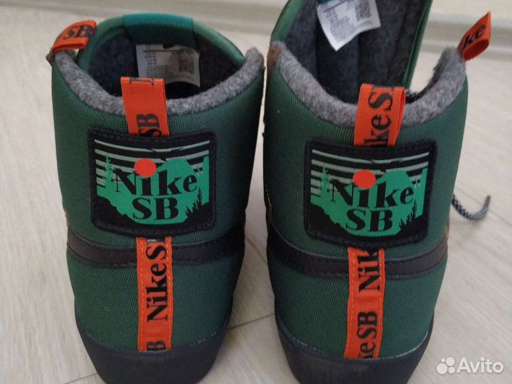 Кроссовки Nike SB zoom blazer MID утепленные