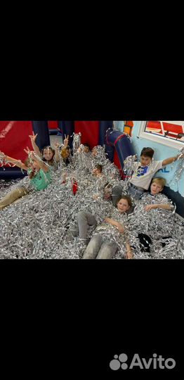 Фольга для бумажного шоу