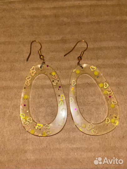 Серьги ручная работа