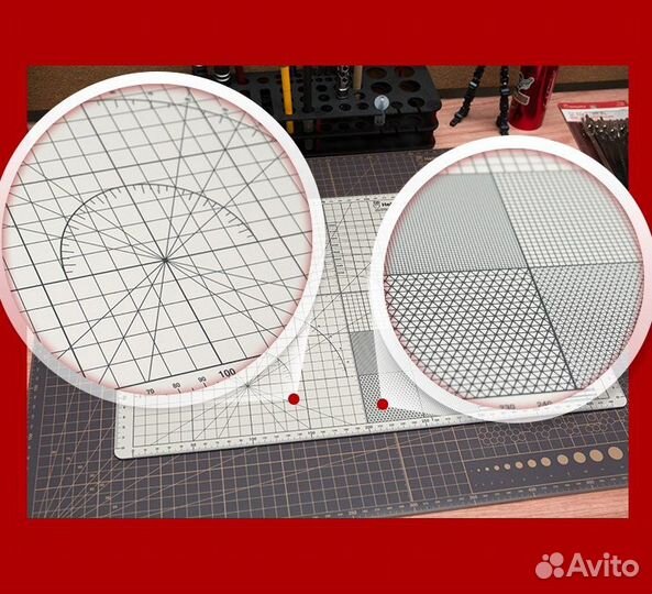 Коврик пвх самовосстанавливающийся для резки 3-х