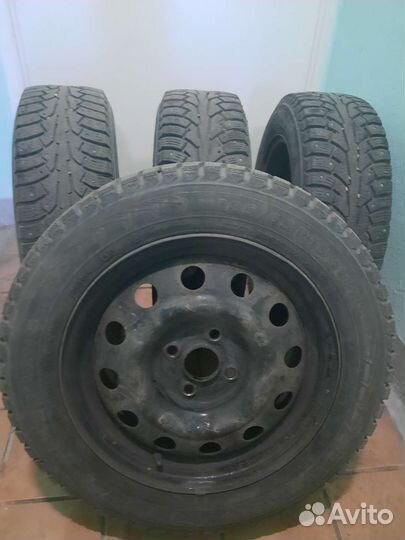 Продаю зимние резины с дисками 4шт