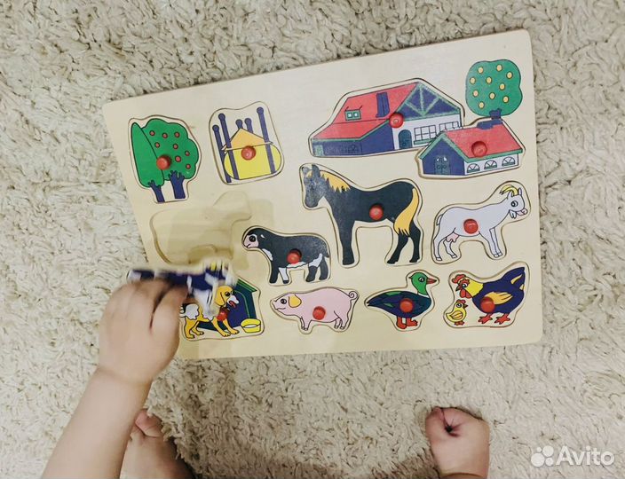 Развивающие игрушки из дерева