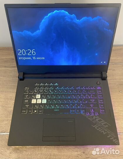 Ноутбук игровой Asus ROG G512LV-HN230