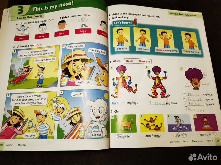 Учебник,рабочая тетрадь Family and Friends 1 часть