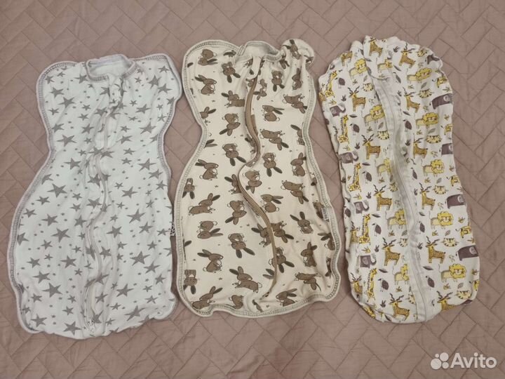 Спальный мешок детский, пеленка-кокон