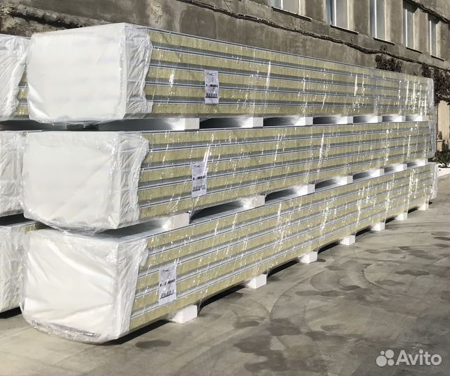 Cендвич панели фасадные