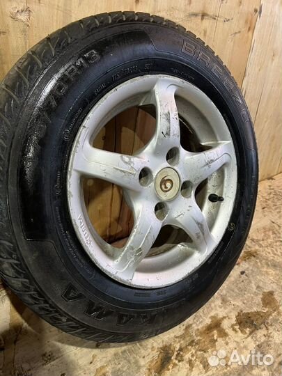 Литые диски R13 стояли на daewoo nexia 4 100