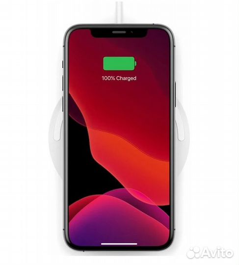 Беспроводная Зарядка Belkin 10W + Блок Зарядки 18W