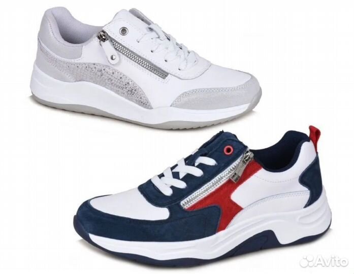 Новые кроссовки 36-37р кожа натуральная