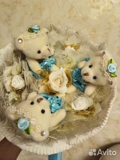Букет из мягких игрушек