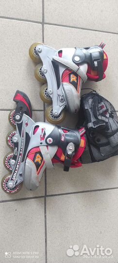Роликовые коньки детские раздвижные