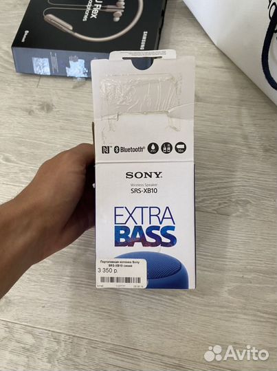 Колонка sony srs-xb10