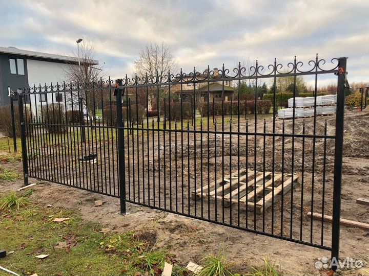 Забор кованый / гарантия