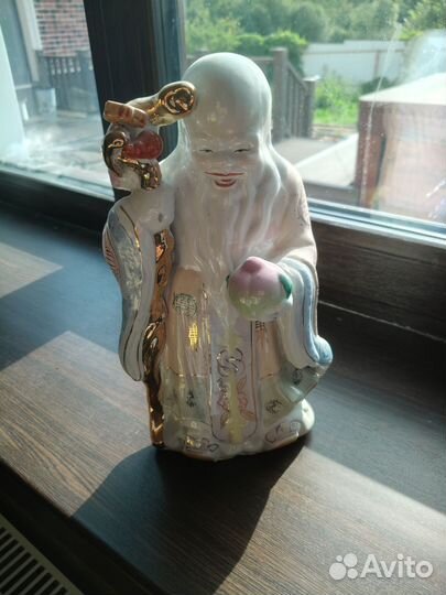 Фарфоровые статуэтки старый Китай винтаж