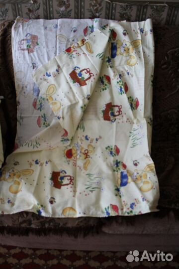 Мягкие бортики для кроватки и балдахин