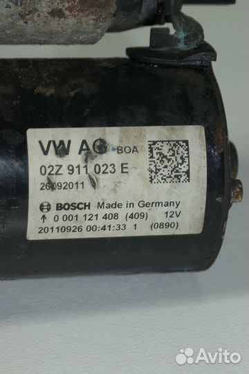 VAG Стартер 02Z911023E VW passat В7 2011-15