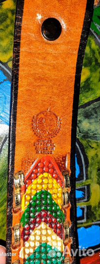 Мексиканский, национальный кожаный ремень