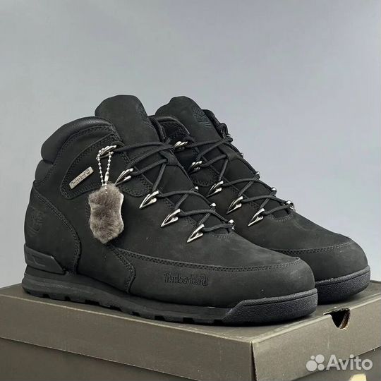 Timberland Euro Sprint 2 Black с Мехом