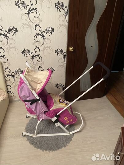 Коляска санки