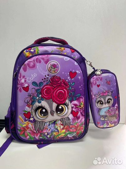 Набор рюкзак и пенал, 5 видов новые