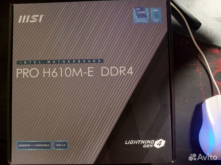 Игровой пкi3 12100F/GTX 1060 3gb