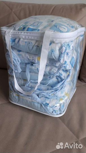 Мягкие бортики в кроватку / подушки для детской кр