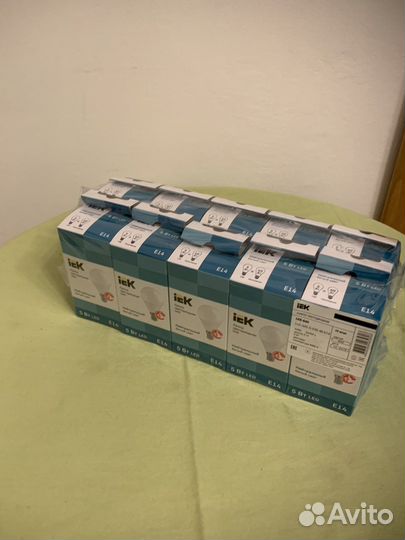 Лампы новые, в упаковке