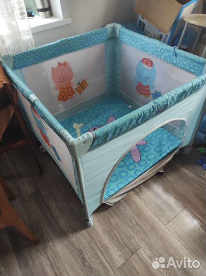 Манеж детский складной б/у