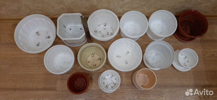 Горшок для цветов 15 шт