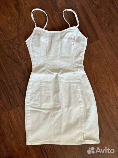 Джинсовый сарафан мини H&M размер xs