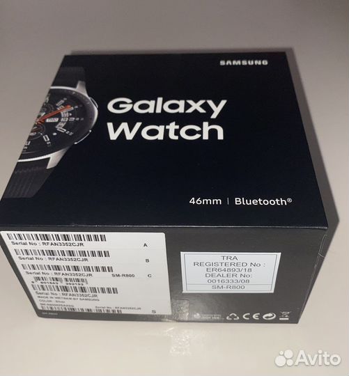 Часы Galaxy Watch sm-r800
