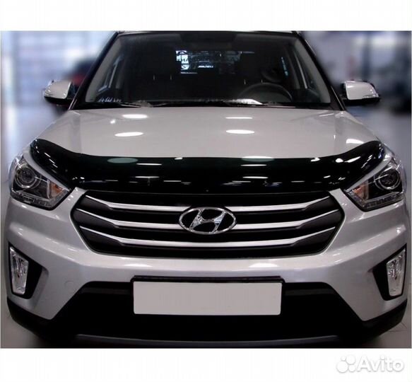 Дефлектор капота hyundai creta