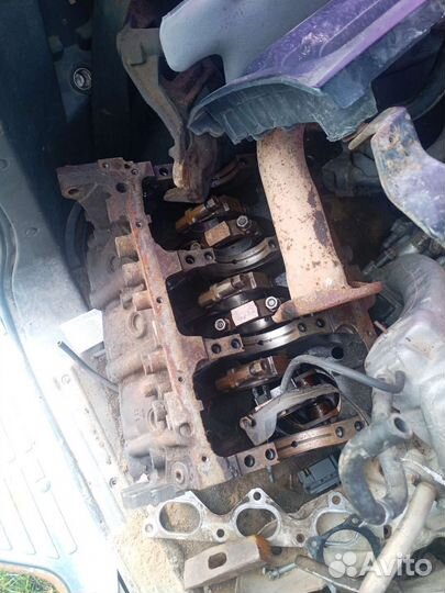 Блок двигателя Mitsubishi 6G74 Pajero 2 3.5