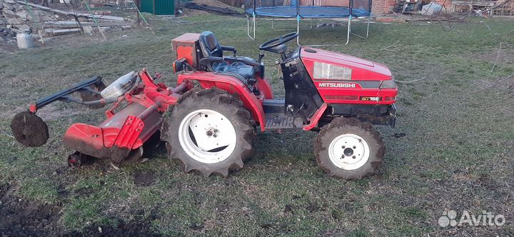 Мини-трактор Mitsubishi MT155D, 1983