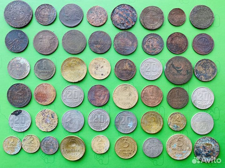 Старые царские монеты и Ранний СССР