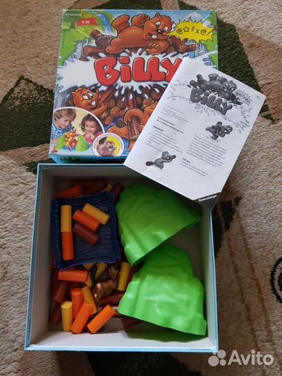 Настольная игра Дрожащий пингвин. Бобёр Вилли